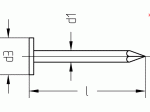 DIN 1160 Dachpappstifte
