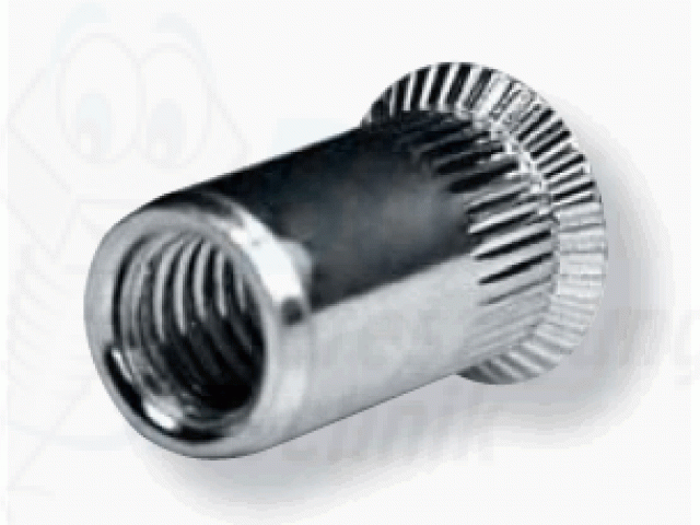 250 St. Blindnietmutter Senkkopf verzinkt 1,5 bis 4,5mm - M8