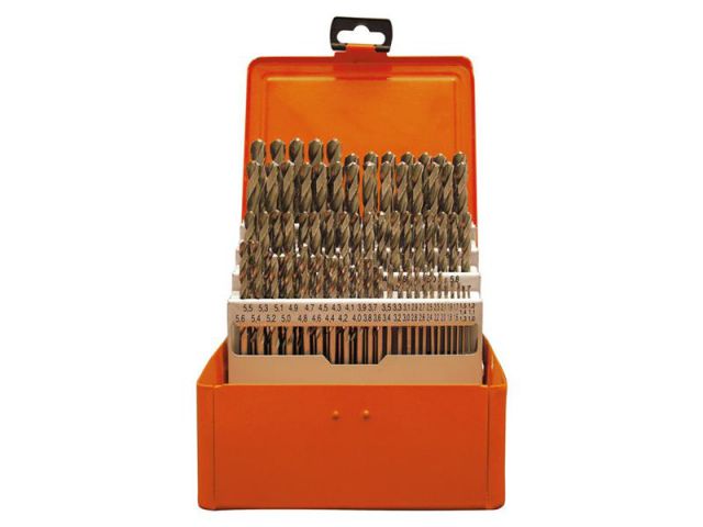 Bohrerkassette HSS-Co Typ UF-L 50tlg 1-5,9/0,1 mm