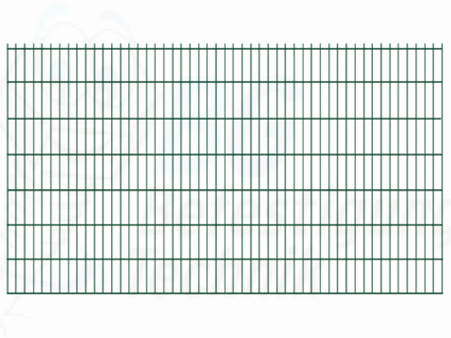 Doppelstabmatte 6/5/6 - Feuerverzinkt . 2500 x 600mm