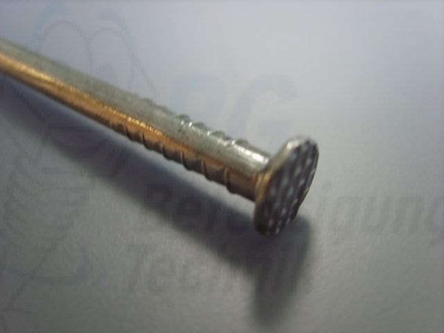 Drahtstifte / N&auml;gel Blank, Senkkopf - 3,1 x 80mm