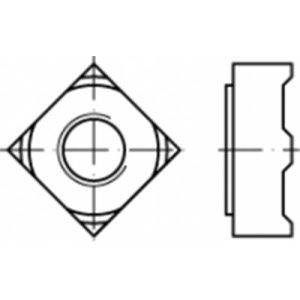  Vierkant-Schweissmuttern DIN 928 