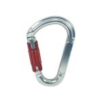 8490 Alu-Karabiner mit Drehverschlss