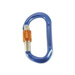 814669 Alu-Karabinerhaken mit Sicherungsmutter