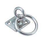 8397 Augplatte eckig mit Wirbel und Ring
