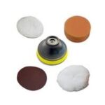 814832 Klettscheibe und Schleifteller für Poliermaschine