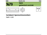1 x Spannschlo&szlig;muttern DIN 1479 Stahl &Uuml;Z SP M16 verzinkt