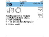 1 x Verschlussschrauben DIN 910 -2 1.4571 EG 1 A mit...
