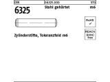 10 x DIN 6325 Stahl, Zylinderstifte geh&auml;rtet, Toleranzfeld m6 - 16 x 100