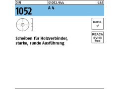 10 x Scheiben DIN 1052  25 x 92 x 8 Edelstahl A4