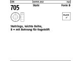 10 x Stellringe DIN 705 Stahl B 28 (blank/schwarz)