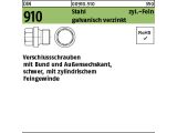 10 x Verschlussschrauben DIN 910 Stahl M33 x 2 verzinkt