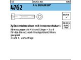 10 x Zylinderschrauben ISO 4762 M20 x 40 Edelstahl A4-BUMAX88