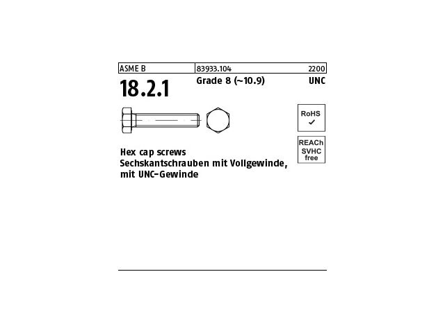 7/16-14 UNC Schrauben 1 1/2 Zoll 6 - 32 UNC X 2 1/2 Zoll Innensechskantschraube Edelstahl Sechskantschrauben 7/16-14×1 1/2 UNC Rostfrei 2 Stück