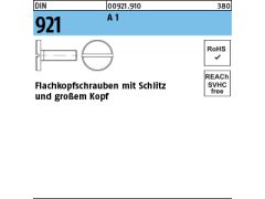 100 x Flachkopfschrauben DIN 921 M4 x 5 Edelstahl A1