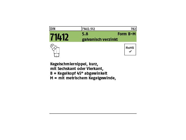 DIN 71412 Stahl verzinkt 90° Form C Sechskant online kaufen | WÜRTH DIN 71412 Stahl verzinkt 90° Form C Sechskant online kaufen | WÜRTH