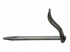 Putzhaken Rund 10mm gehärtet - Eisen roh