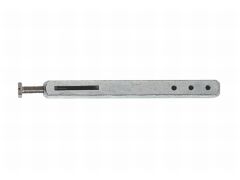 Drückerstift verstellbar 8x8 - 110mm