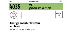 ISO 4035  V2A  M4 4 Stück  M4  Sechskantmutter flach/niedrig  DIN439 