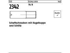100 x Schaftschr. m. Schlitz ISO 2342 14H M5 x 12