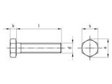 200 x DIN 933 - Sechskantschrauben - A2 - 5 x 30mm