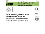 100 x Scheiben ISO 7089 M20 (21x37x3) 300 HV, CE verzinkt