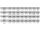 100 x Sechskantmuttern DIN 936 14 H M8 x 1 (blank/schwarz)