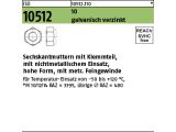 100 x Sechskantmuttern ISO 10512 Kl.10 M14x1,5 verzinkt