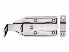 Schlossriegel, gerade, aus Edelstahl V2A - 140