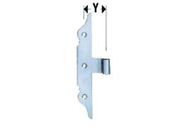 Fenster Mittelband - Feuerverzinkt - 200mm lang