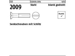 100 x Senkschrauben ISO 2009 Stahl M1,6 x 16 blank gedreht (blank/schwarz)