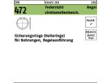 100 x Sicherungsringe DIN 472 Federstahl 40 x 1,75...