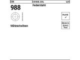 250 x Stützscheiben DIN 988 Federstahl 26 x 37 x 2...