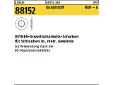 100 x Unverlierbar-Scheiben Kunststoff f&uuml;r M6 / 6,3 x 12,5 x 1,3