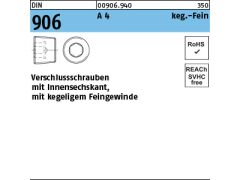 100 x Verschlußschrauben DIN 906 M14 x 1,5 Edelstahl A4