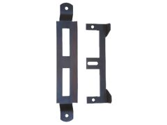 Schliessblech - Tor / Toranschlag Einstellbar 142-9 Schwarz