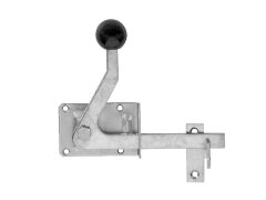 Gartentorfalle mit schmaler Platte, verstellbar - Feuerverzinkt