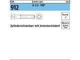 100 x Zylinderschrauben DIN 912 M10 x 50 Edelstahl A2-70