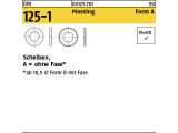 1000 x Scheiben DIN 125 Messing A 8,4
