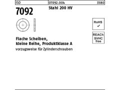 1000 x Scheiben ISO 7092 M8 (8,4x15x1,6) 200 HV (blank/schwarz)