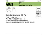 1000 x Sechskantmuttern ISO 4032 Kl. 6-8 M3 DiSP...