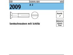 1000 x Senkschrauben ISO 2009 M1,2 x 3 Edelstahl A2