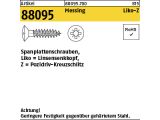 1000 x Spanplattenschrauben Linsensenkkopf 3,5 x 30 -Z...