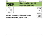 200 x Scheiben ISO 7089 M8 (8,4x16x1,6) 300 HV, verzinkt