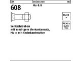 200 x Senkschrauben DIN 608 Mu 8.8 M10 x 30