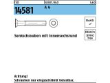 200 x Senkschrauben ISO 14581 M6x25 -T30 Edelstahl A4