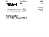 200 x Senkschrauben ISO 7046 -1 4.8 M6 x 30 - H