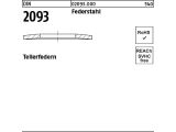 200 x Tellerfedern DIN 2093 Federstahl 28 x 12,2 x 1,5...