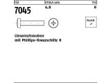 2000 x Flachkopfschrauben ISO 7045 4.8 M3 x 16 - H