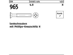 2000 x Senkschrauben DIN 965 4.8 M3 x 10 - H blank